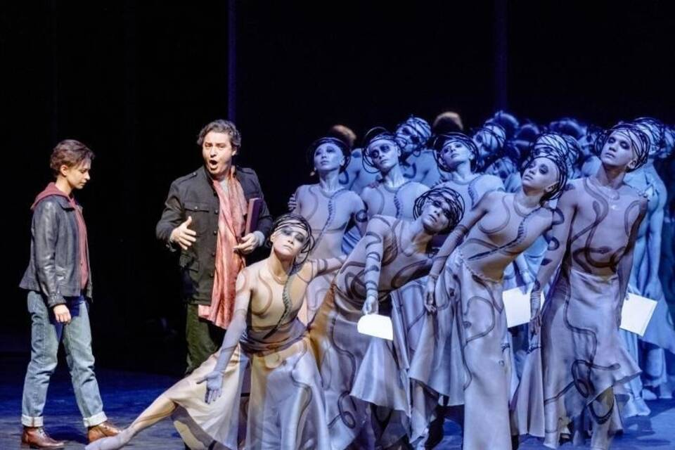 Premiere "Orphée et Eurydice"