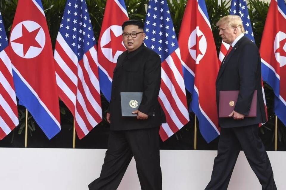 Trump und Kim