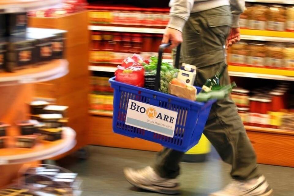 Bio-Supermarkt in Leipzig