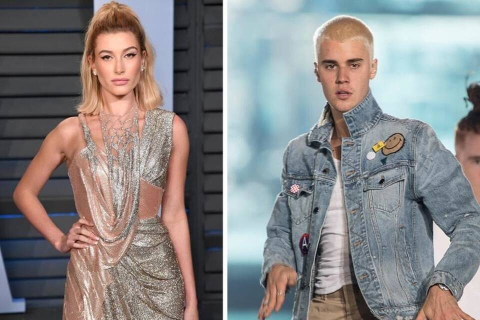 Hailey Baldwin und Justin Bieber Hailey Baldwin und Justin Bieber