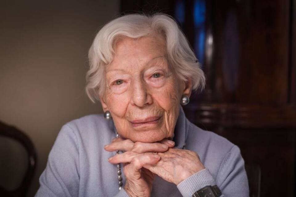 103-jährige Ingeborg Wolf