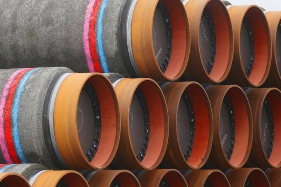 Rohre für die Erdgaspipeline Rohre für die Erdgaspipeline