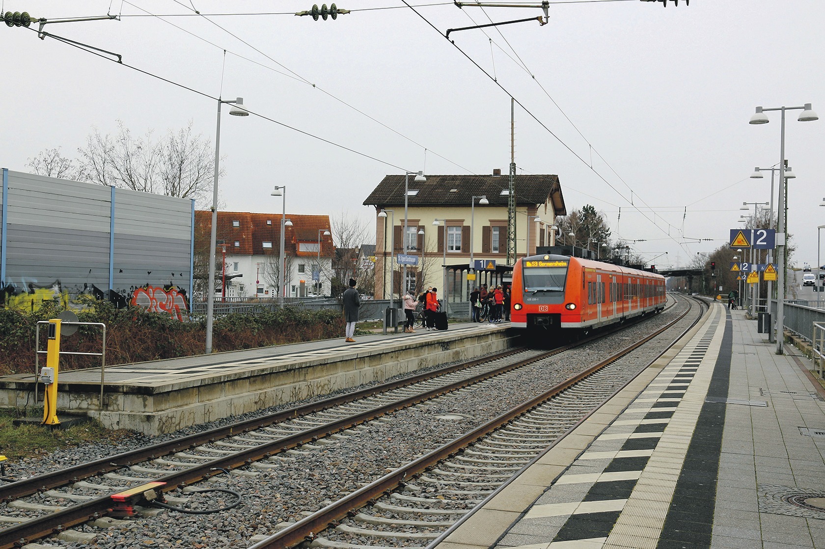 Sandhausen Bahnhof Sandhausen Bahnhof