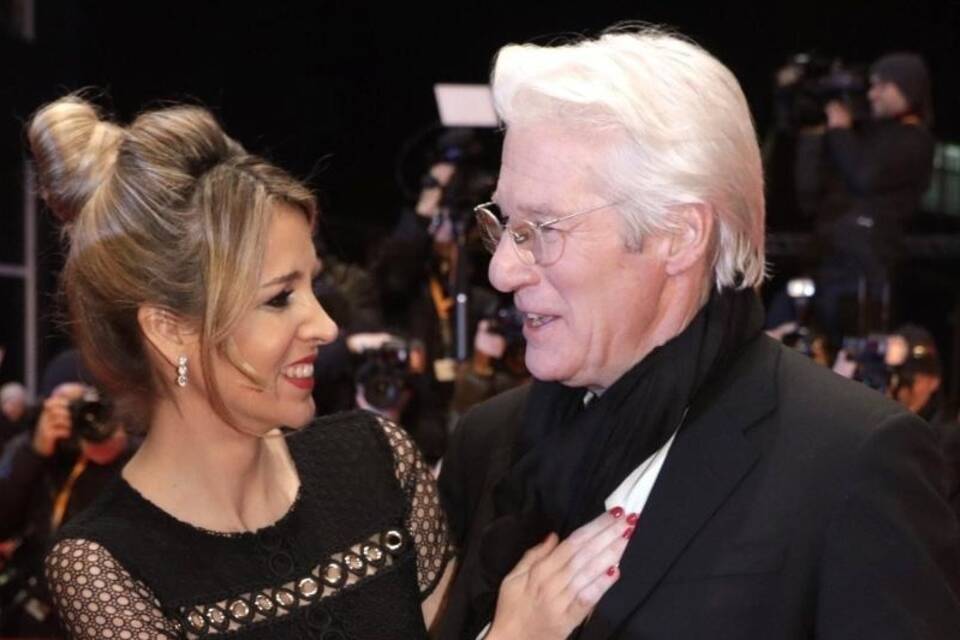 Richard Gere und Freundin Alejandra Silva Richard Gere und Freundin Alejandra Silva