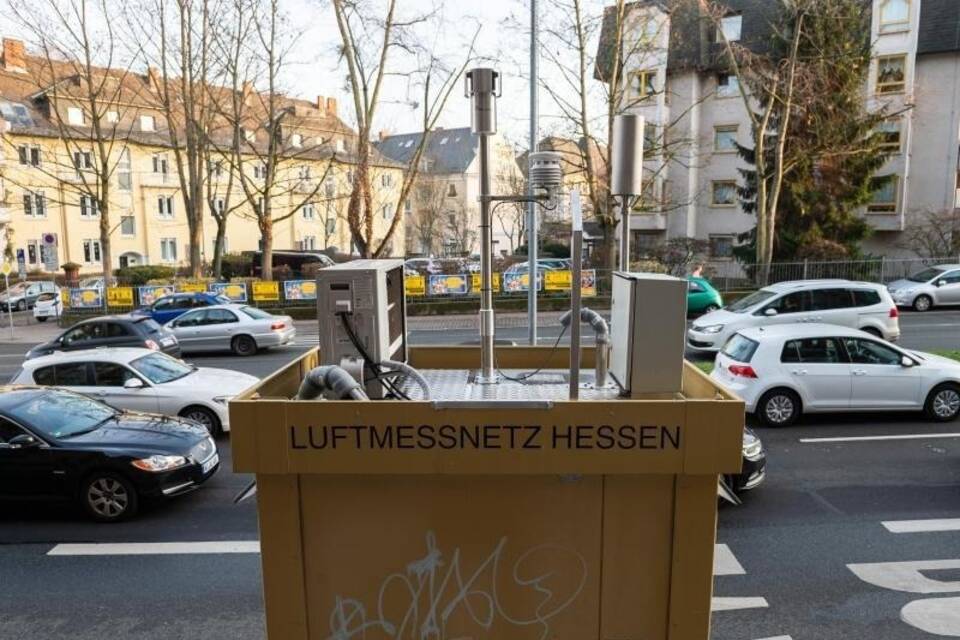 Luftmessstation in Wiesbaden