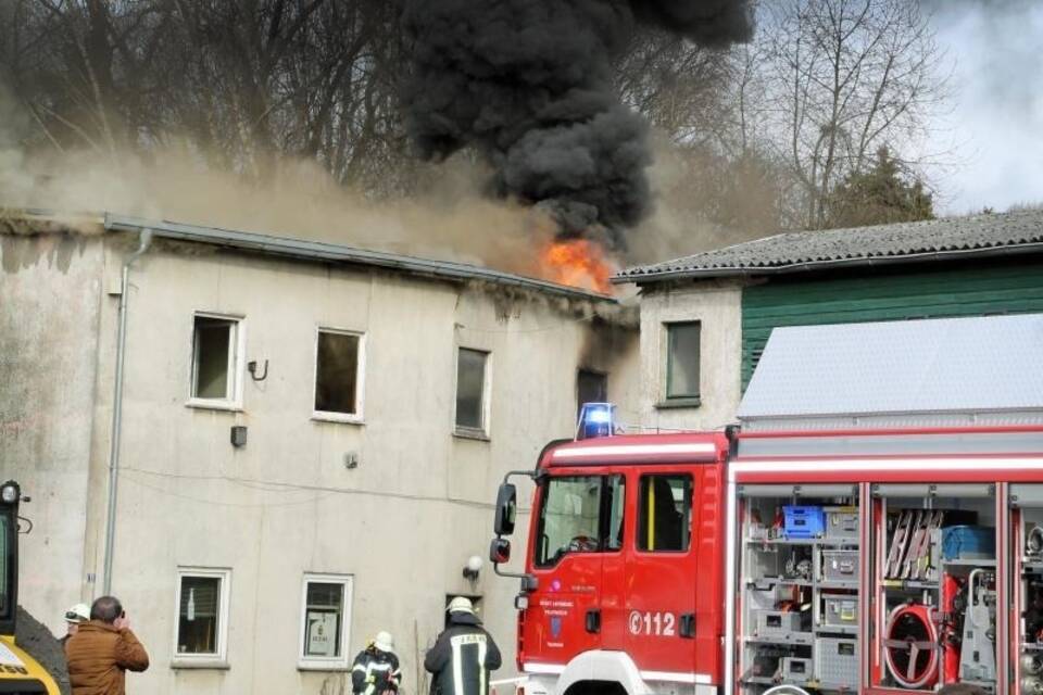 Feuer in Arnsberg