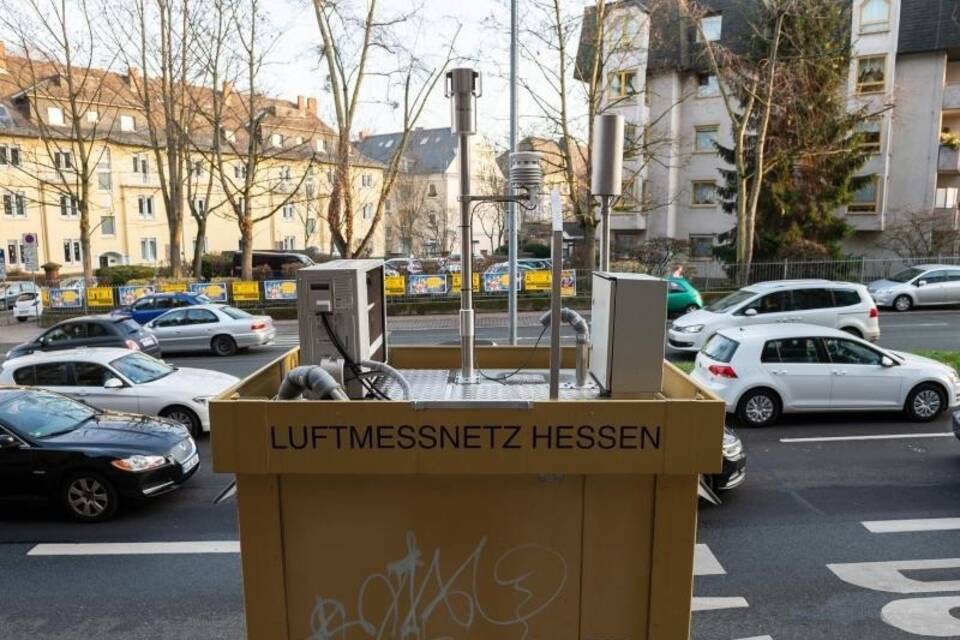 Luftmessstation in Wiesbaden