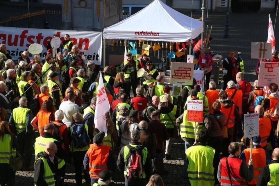 Protest in Düsseldorf