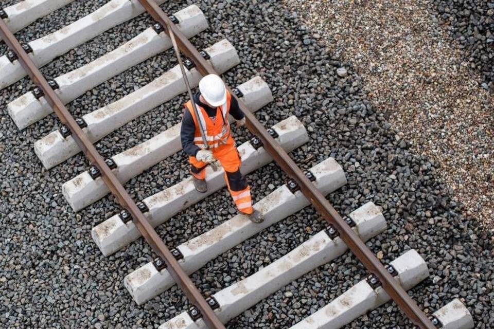 Bahn-Baustelle Bahn-Baustelle