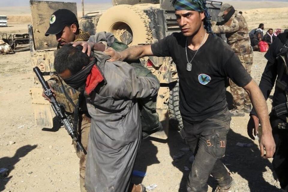 Festnahme eines IS-Kämpfers