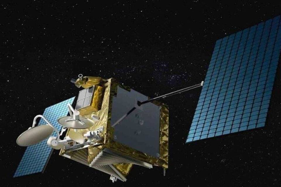 OneWeb-Satellit im Weltall
