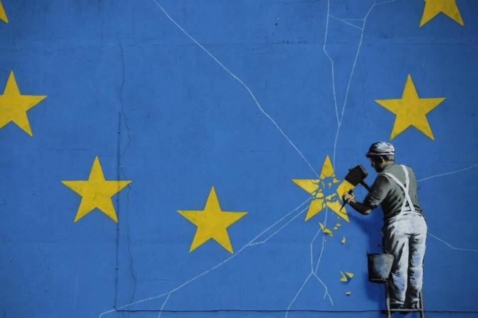 Banksy-Wandbild zum Brexit