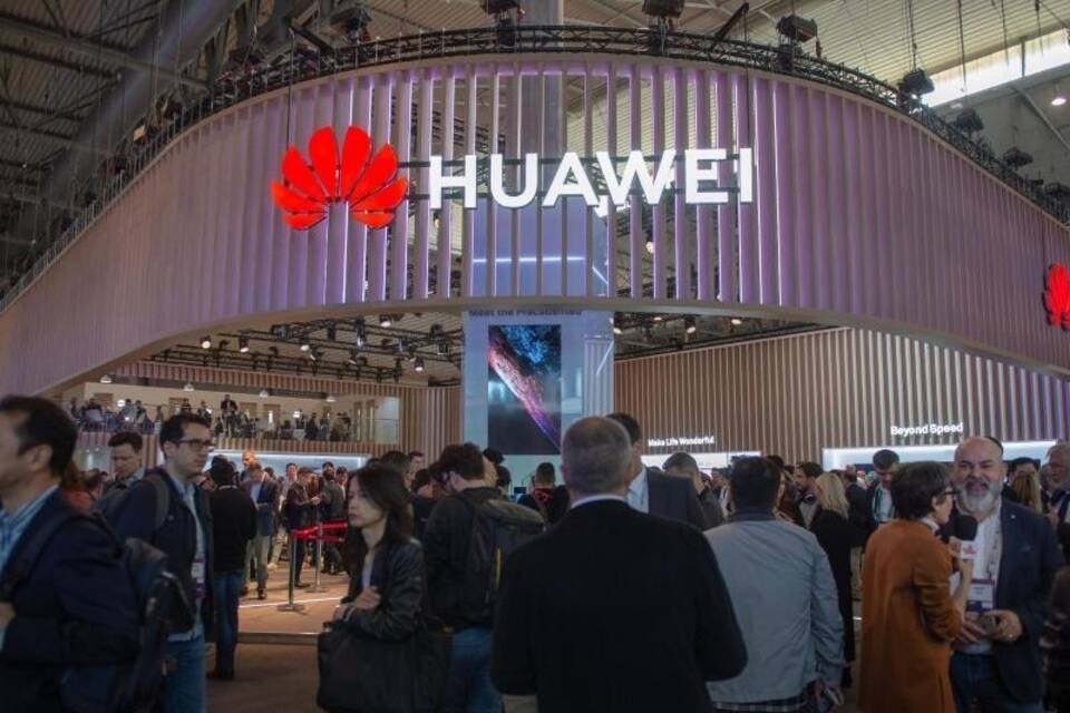 Huawei auf dem Mobile World Congress