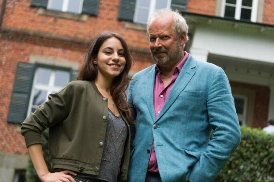 Almila Bagriacik und Axel Milberg Almila Bagriacik und Axel Milberg