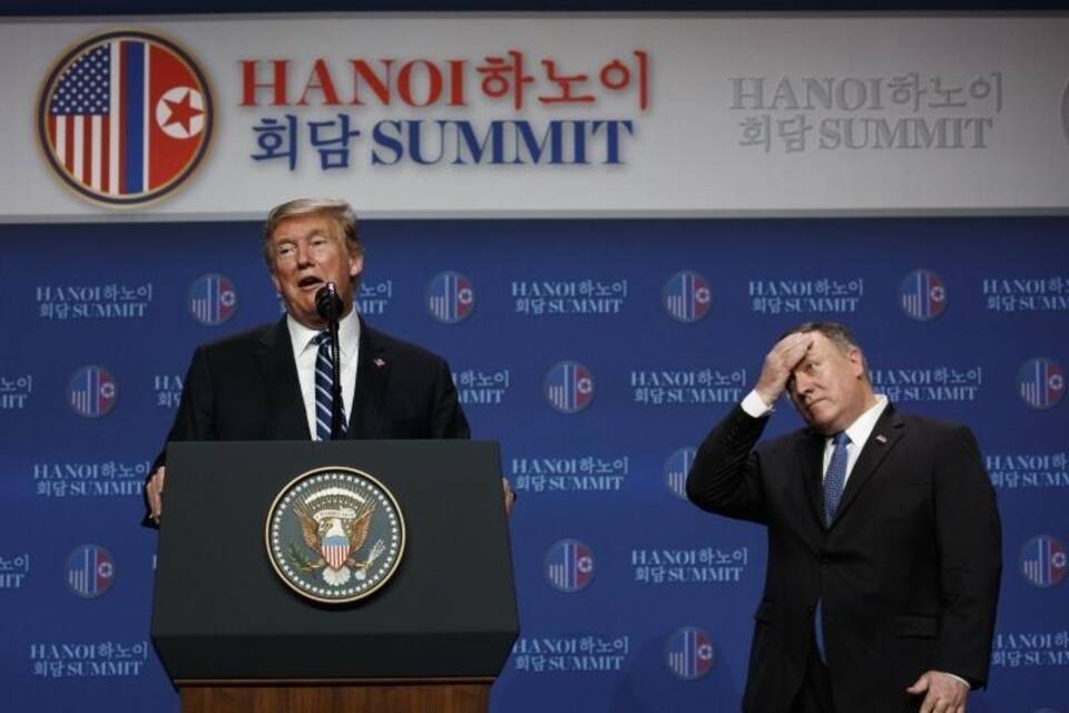 Trump und Pompeo Trump und Pompeo