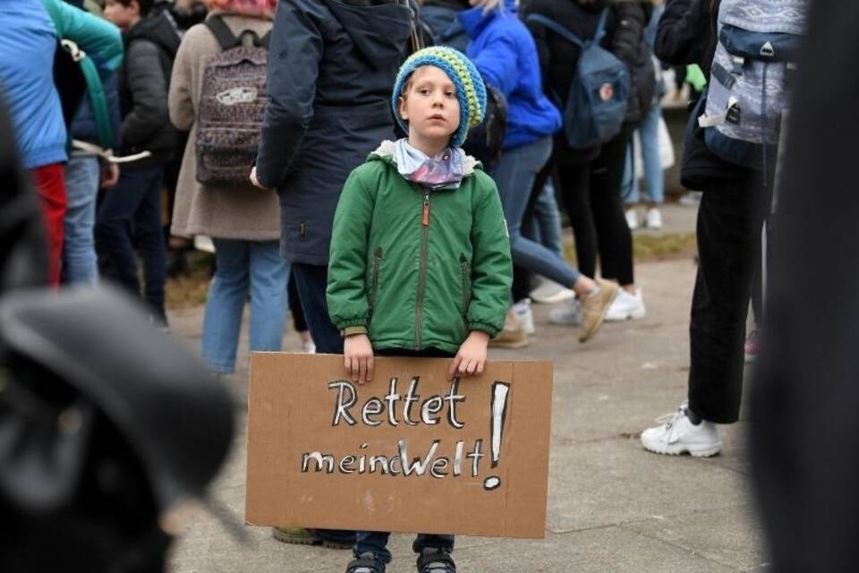 Demo für den Klimaschutz