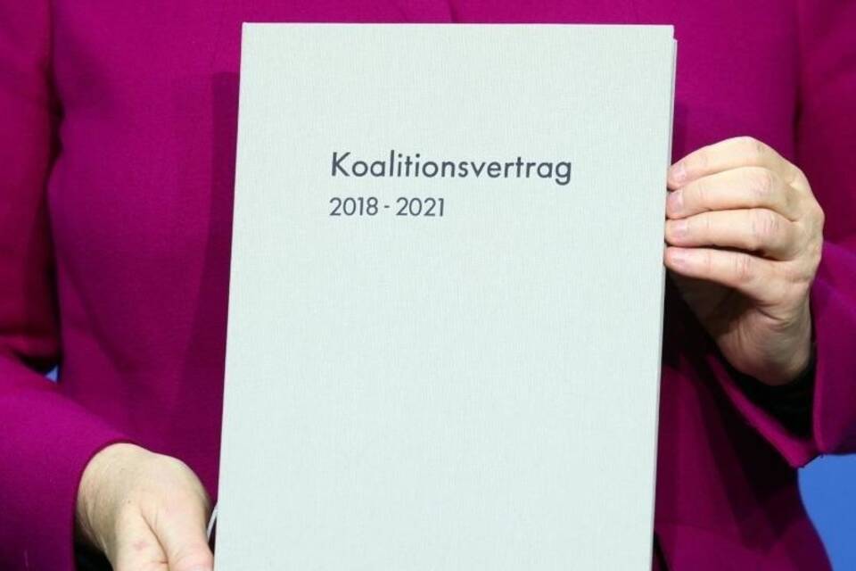 Koalitionsvertrag Koalitionsvertrag