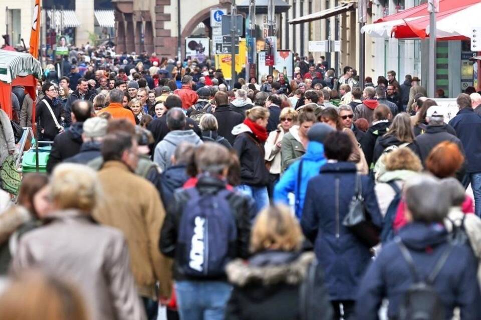 Volle Innenstadt