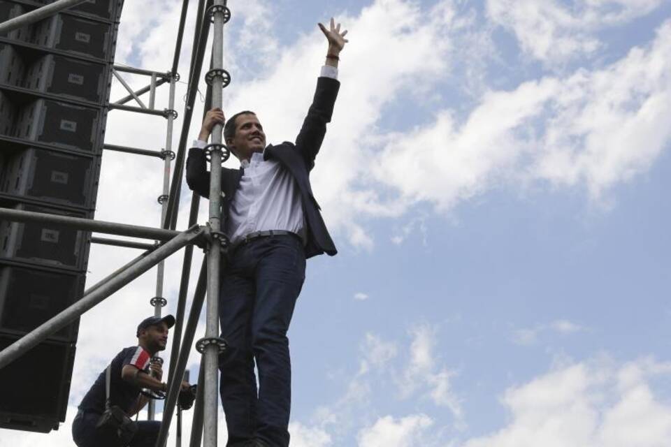 Juan Guaidó zurück in Venezuela