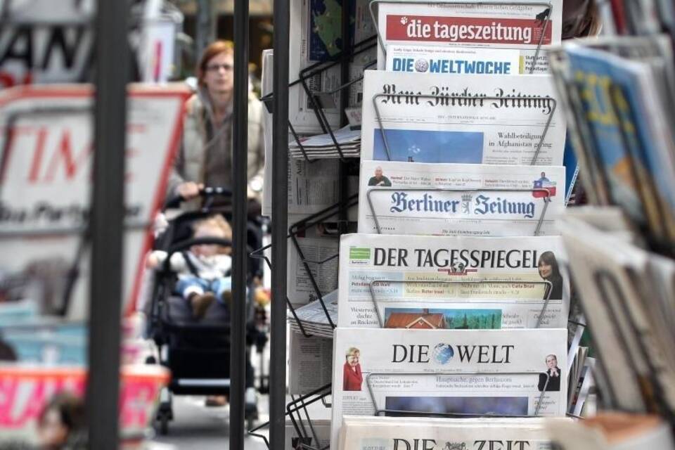 Zeitungsständer