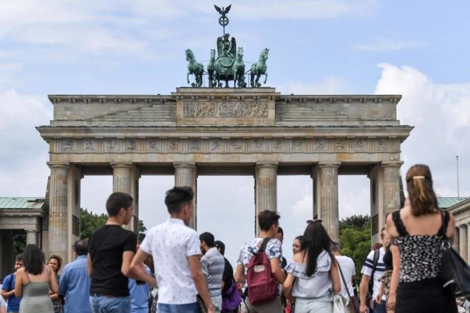 Touristen in Berlin