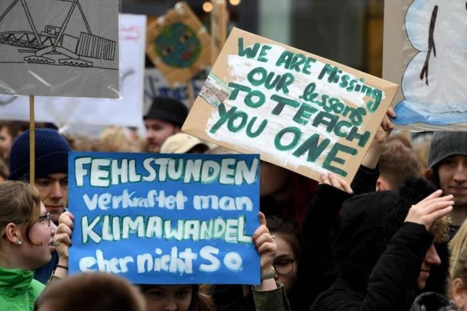 «Fridays for Future»-Demo in Elmshorn «Fridays for Future»-Demo in Elmshorn