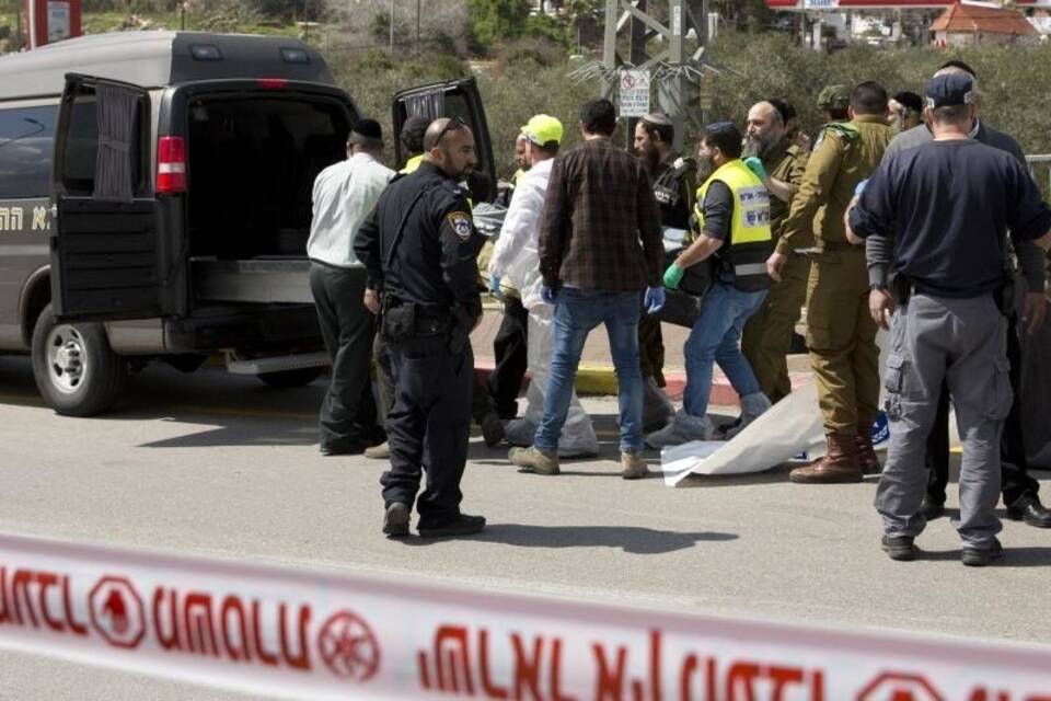 Anschlag im Westjordanland