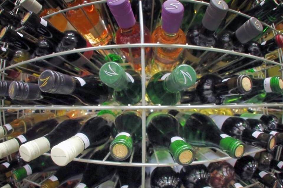 Weinflaschen