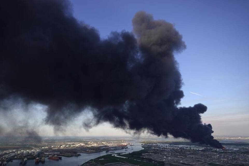 Brand in Chemiewerk bei Houston
