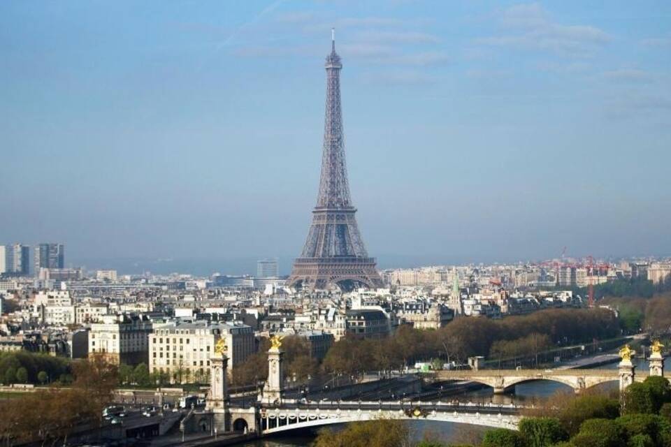 Blick auf Paris