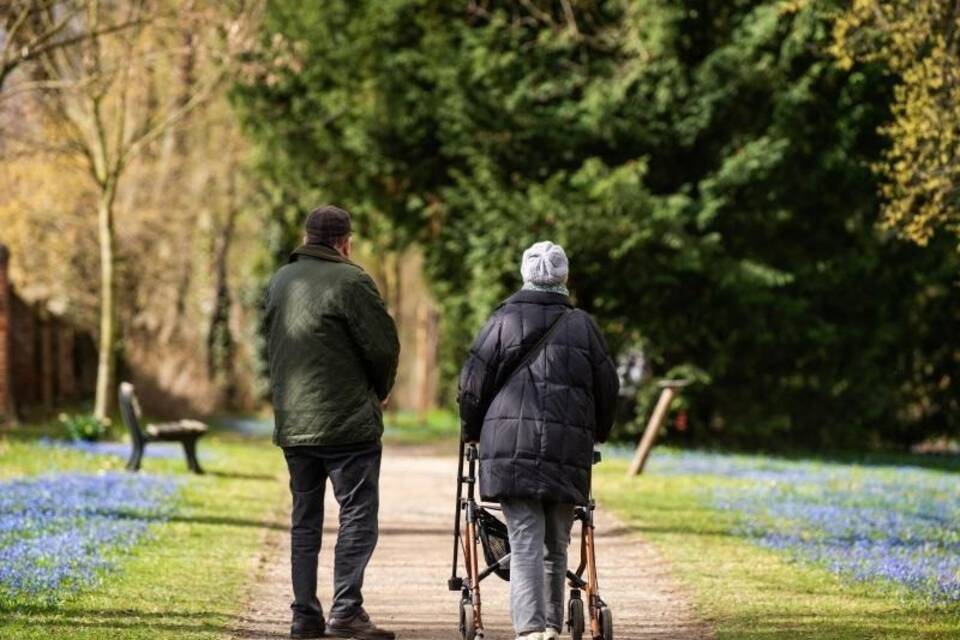 Rentner im Park Rentner im Park