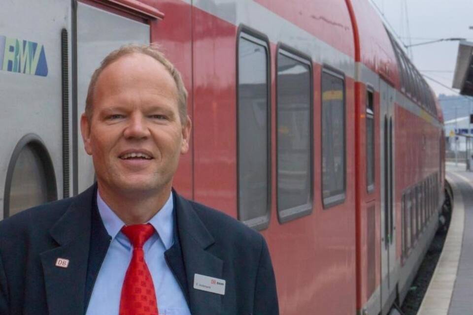 Zugbegleiter Peter Hohmann