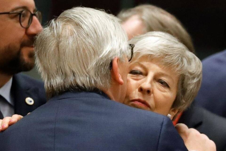 May und Juncker May und Juncker
