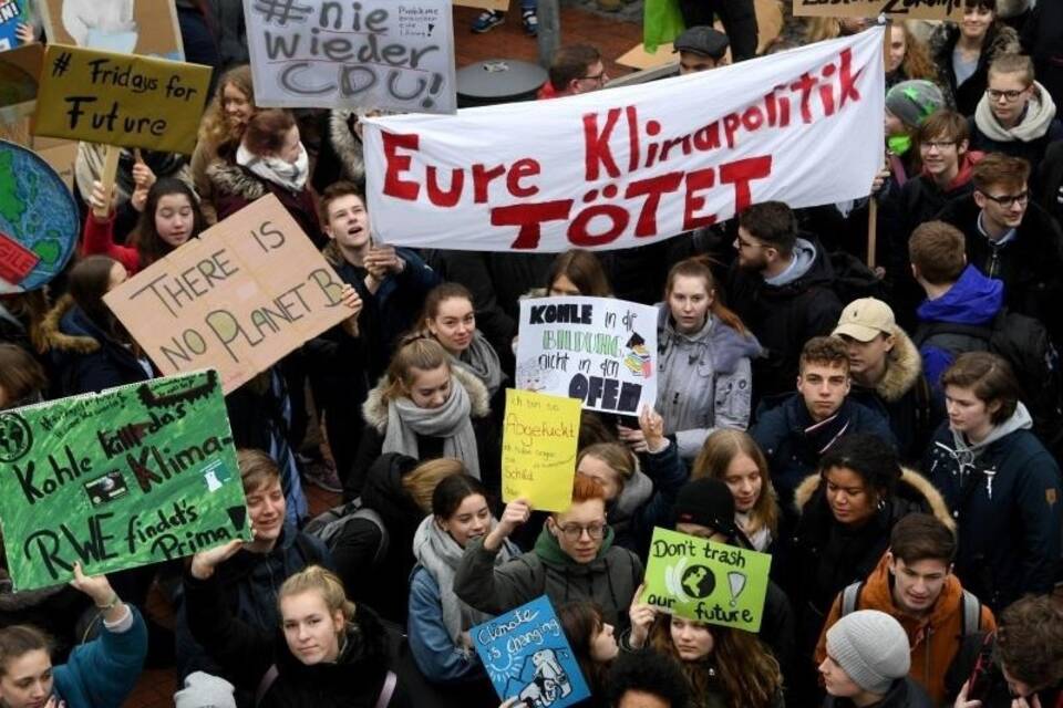 «Fridays for Future»-Protest in Elmshorn