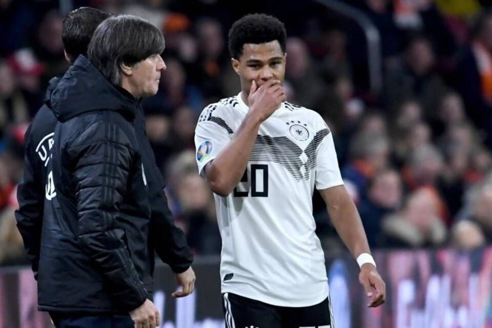 Löw und Gnabry Löw und Gnabry