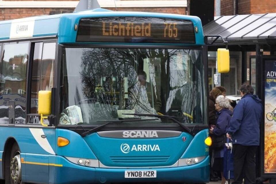 Arriva in Großbritannien