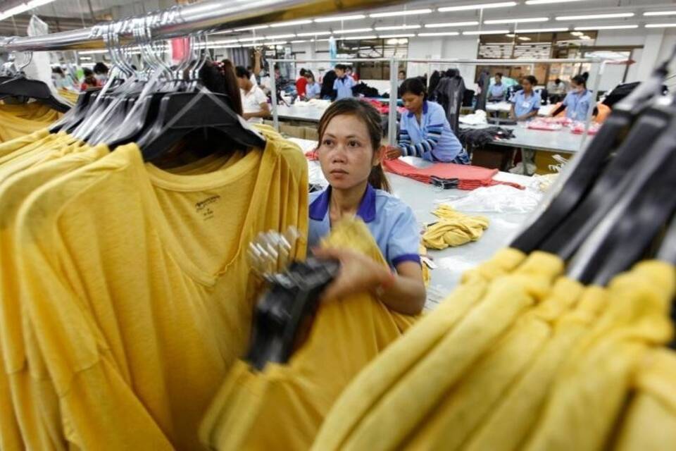 Textilindustrie in Kambodscha