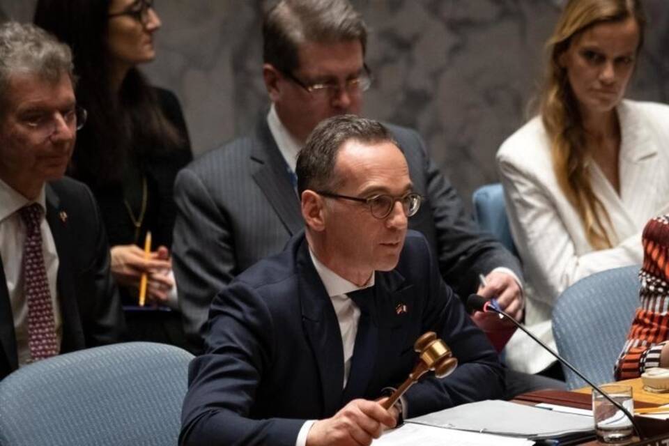 Maas im UN-Sicherheitsrat