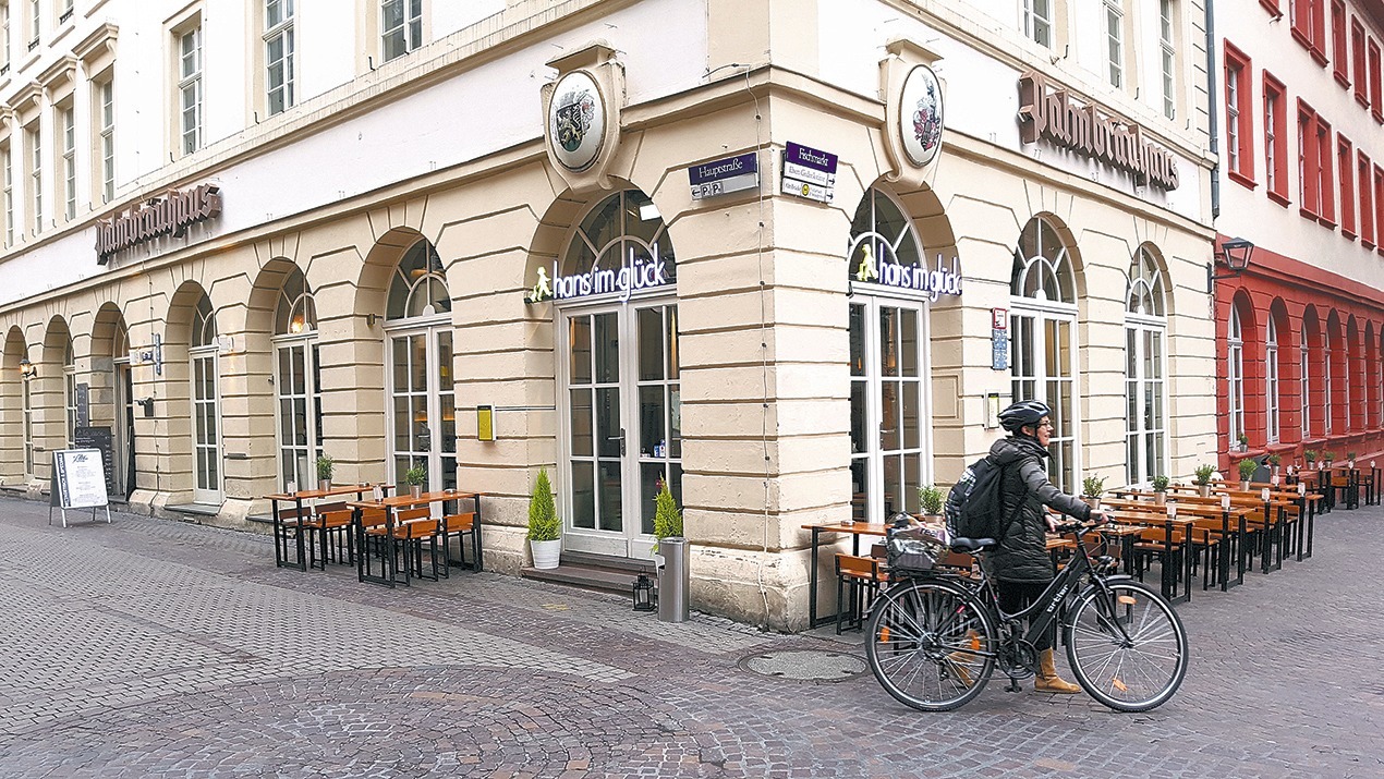 Hans im Glück Heidelberg: Den "Überfall" beschlossen sie ganz spontan