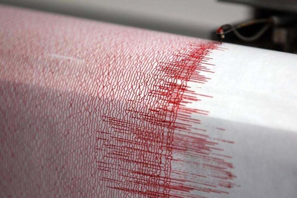 Erdbeben-Seismograph
