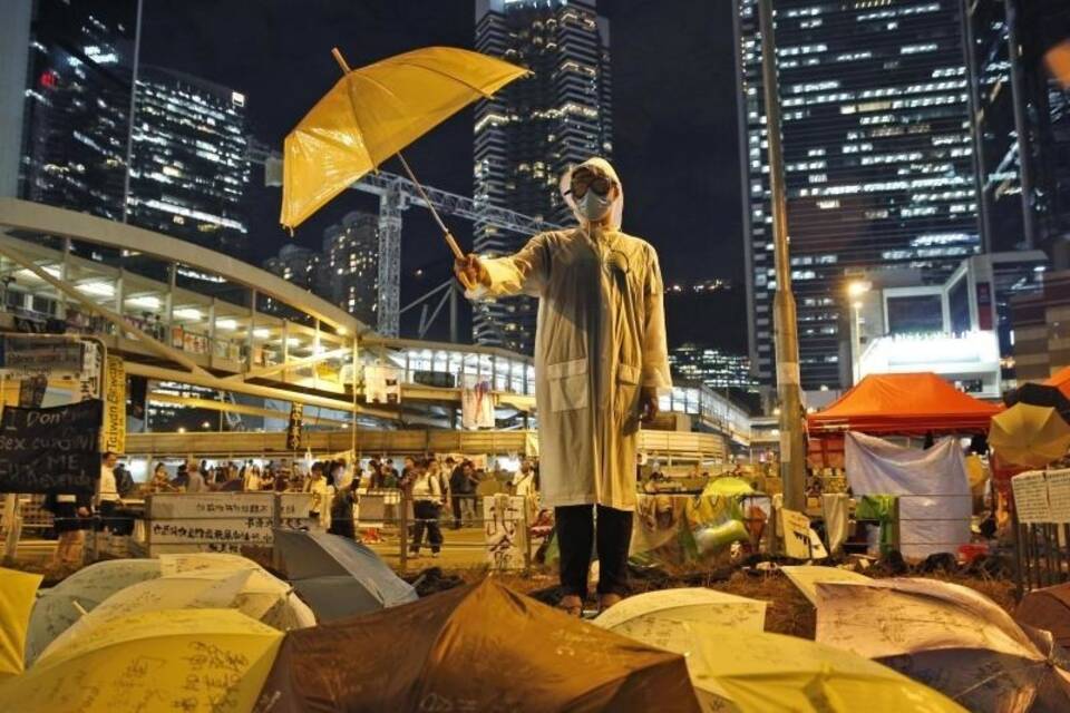 «Regenschirm-Bewegung» in Hongkong «Regenschirm-Bewegung» in Hongkong