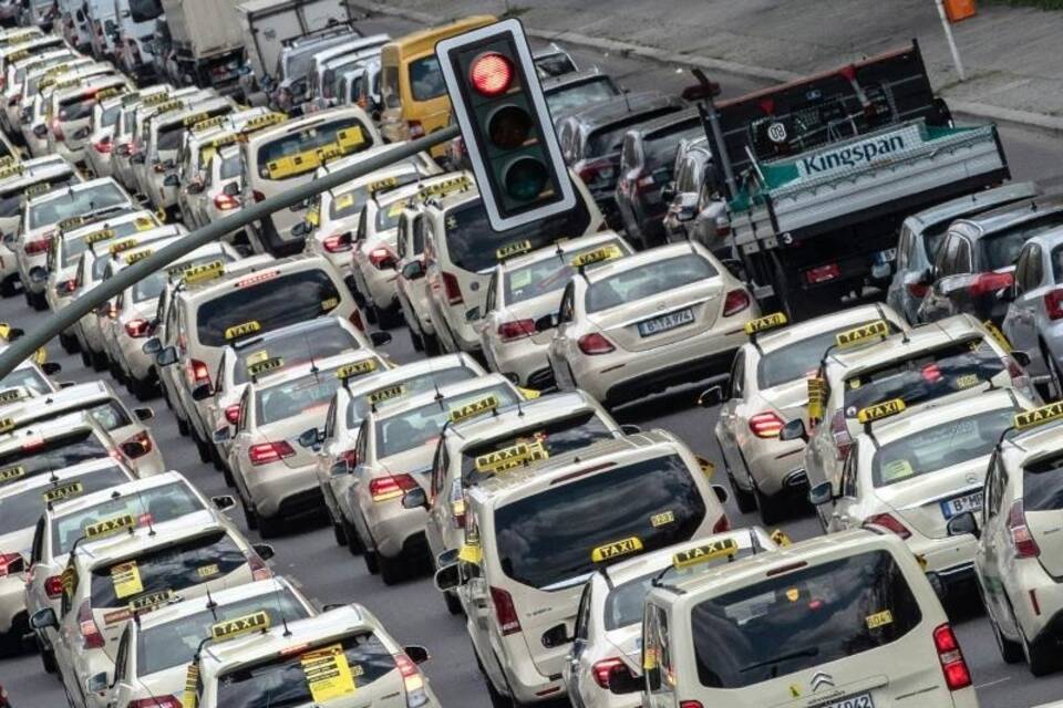 Taxifahrer in Berlin