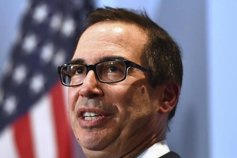 US-Finanzminister Mnuchin US-Finanzminister Mnuchin