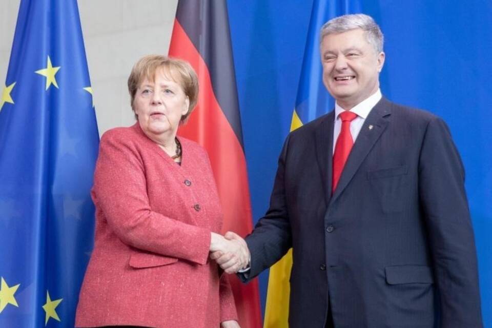 Merkel und Poroschenko