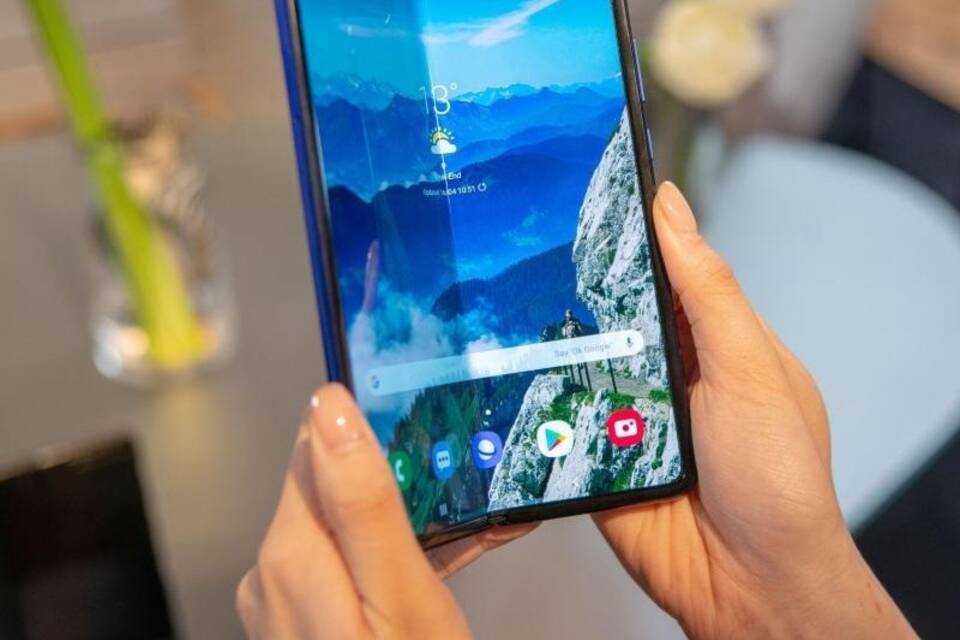 Das neue Samsung Galaxy Fold Smartphone