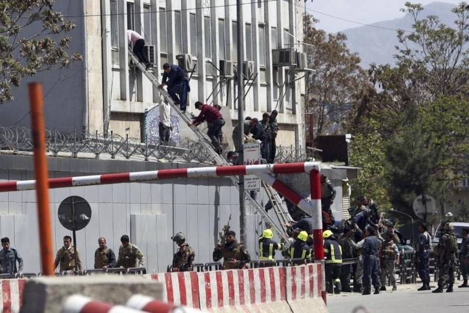 Angriff auf Regierungsviertel in Kabul