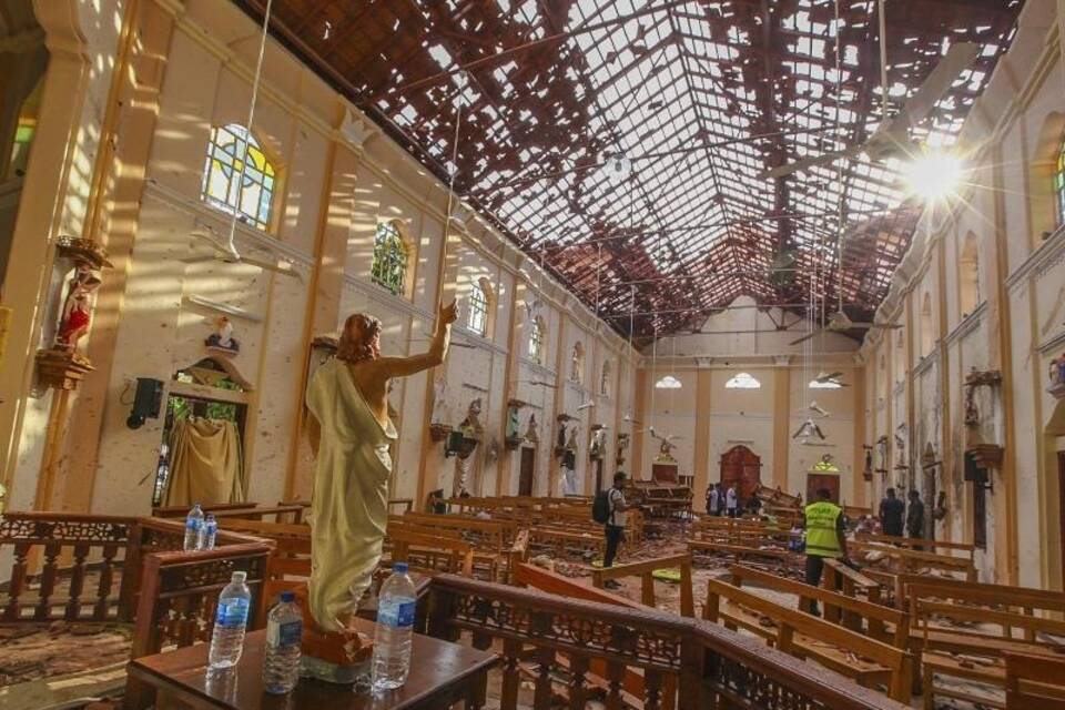 Explosionen in Sri Lanka Explosionen in Sri Lanka