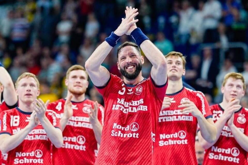 Handballer der SG Flensburg-Handewitt Handballer der SG Flensburg-Handewitt