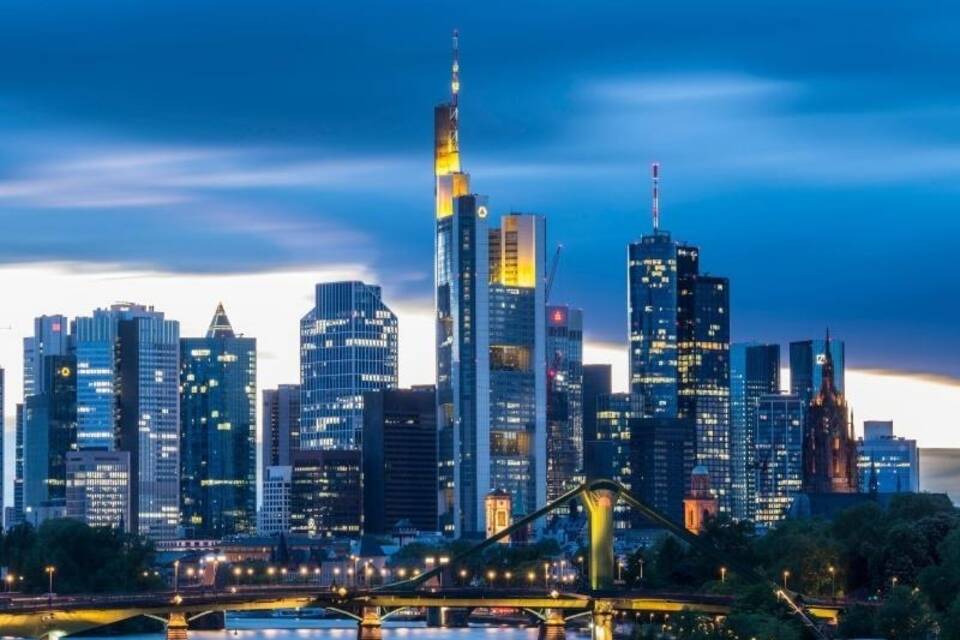 Skyline von Frankfurt