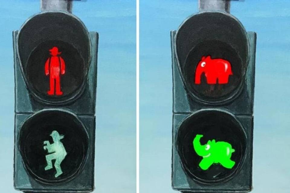 Ottifanten-Ampel Ottifanten-Ampel